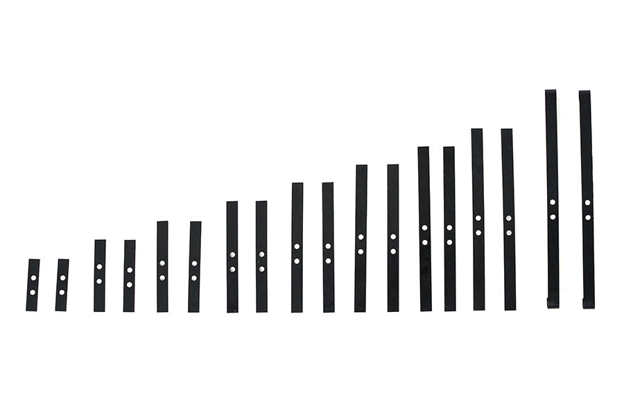 1:12 automobile leaf springs for RC models, compatible with 1941 MB SCALER and Land Rover.