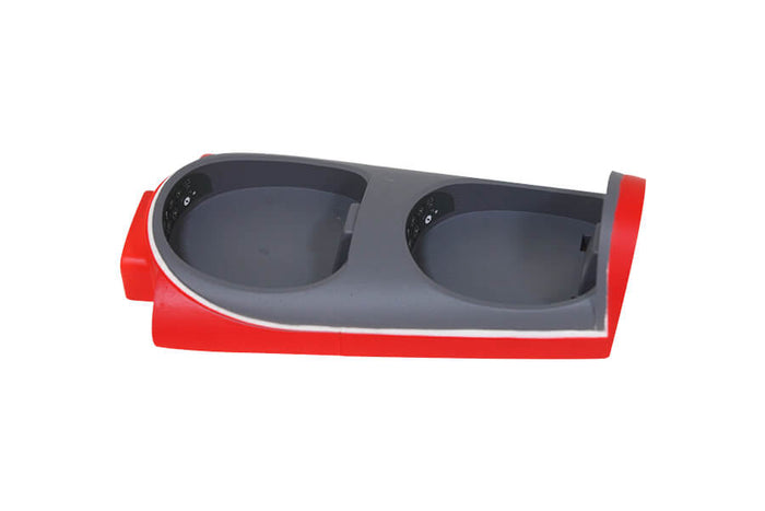 Pitts 1400mm V2 cockpit base in red and grey for RC airplane models
