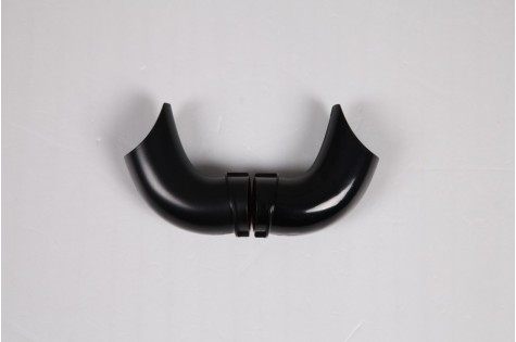 Black exhaust pipe fitting for 1100mm PC-21 RC airplane