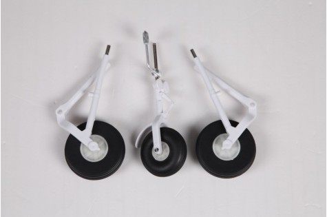 Landing gear set for 1100mm PC-21 RC model airplane