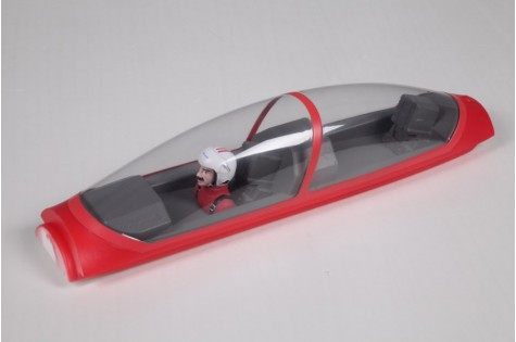 1100mm PC-21 cockpit model with pilot figure and clear canopy