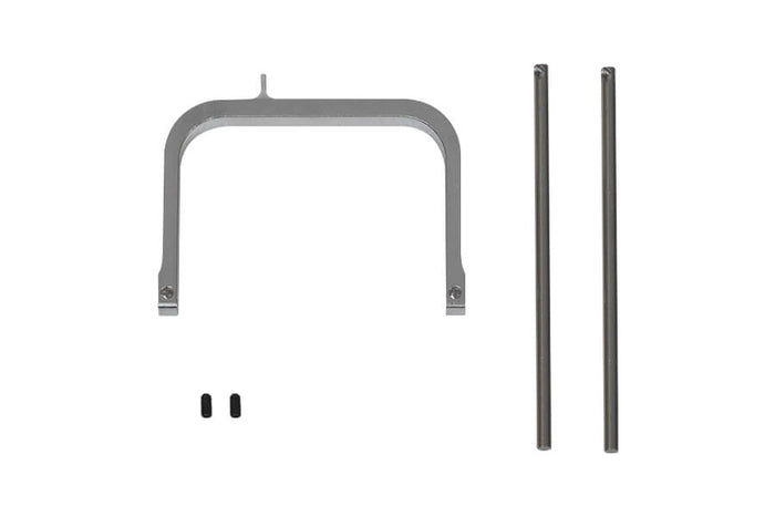 80mm Rafale Canard fastenings including metal frame and two rods