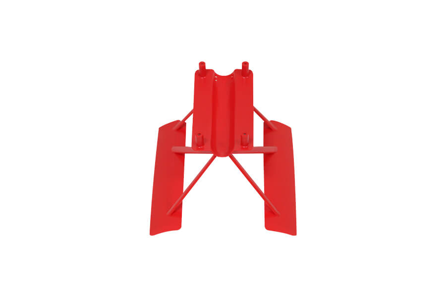 Red wing bracket for Pitts 1400mm V2 RC airplane model