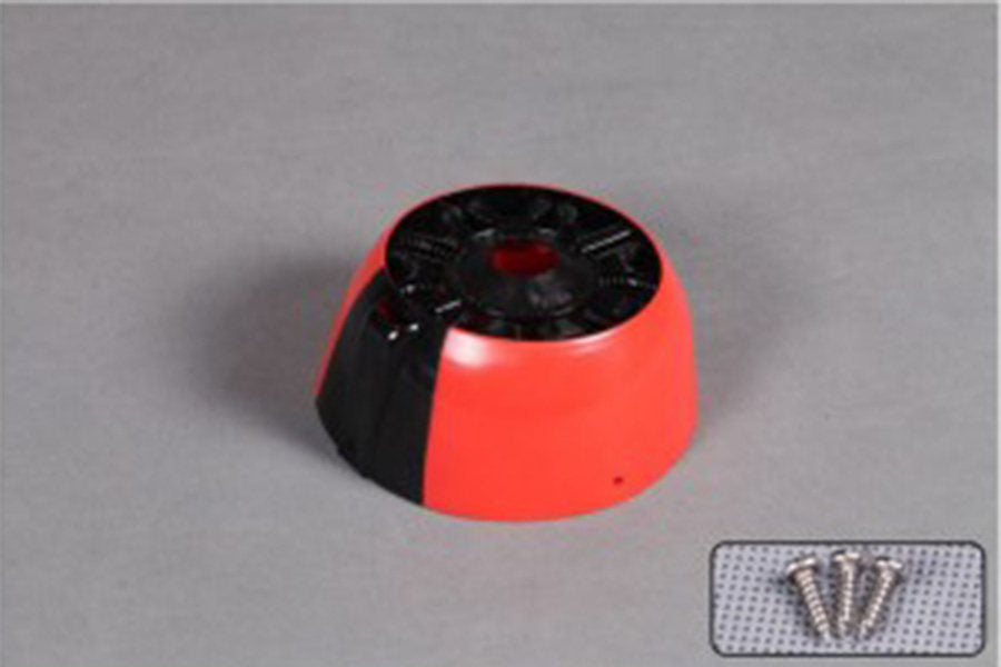 1400mm T-28D V4 Trojan cowl in red and black with screws