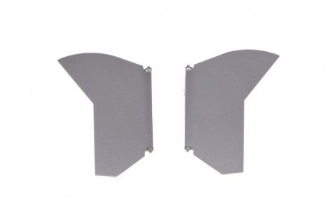 Gray main landing gear covers for 1500mm P-47 RC airplane