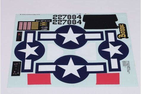 Upgrade Your 1500mm Model | Premium P-47 Decals Set | FMS Hobby