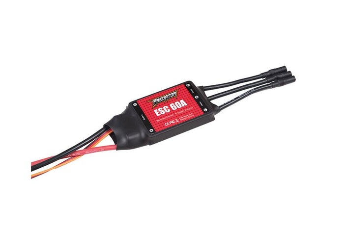 60A electronic speed controller for RC models with EC3 connector