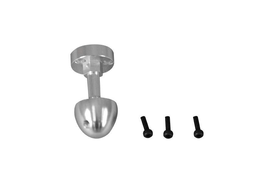 Aluminum motor shaft and screws for J3 V4 and PA-18 RC models