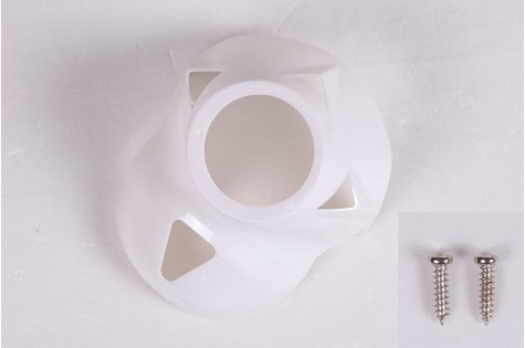 White 1020mm F3A cowl with screws for RC airplane assembly