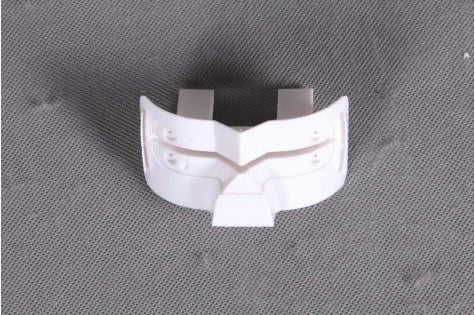 White landing gear base for 1020mm F3A model airplanes.