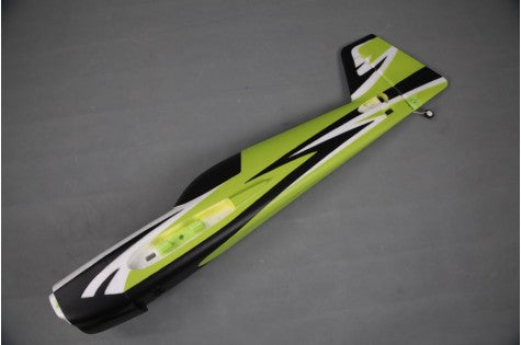 Green and black fuselage of 1100mm MXS RC airplane model