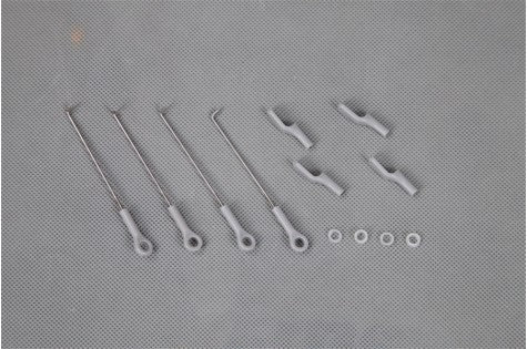 Linkage rods and connectors for RC models