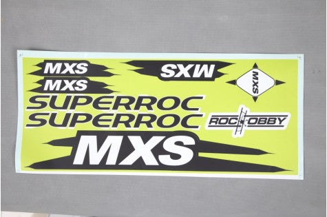 1100mm MXS Decal sheet