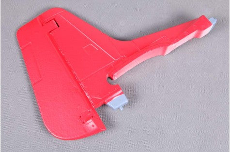 Red vertical stabilizer for 1400mm P-51D Red Tail RC airplane