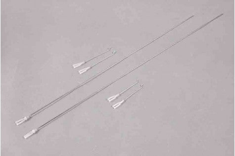 Linkage rods for RC models with connectors for precise control