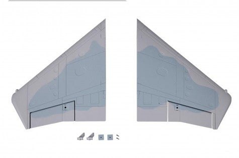 64mm F-15 V2 main wing set for RC airplane with assembly parts