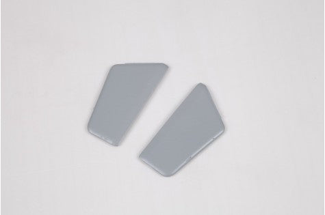 Grey ventral fins for 64mm F-16 V2 RC model