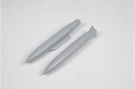 Gray oil tanks for 64mm F-16 V2 RC model aircraft