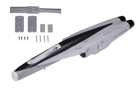 64mm F-18 V2 fuselage with accessories for RC model assembly