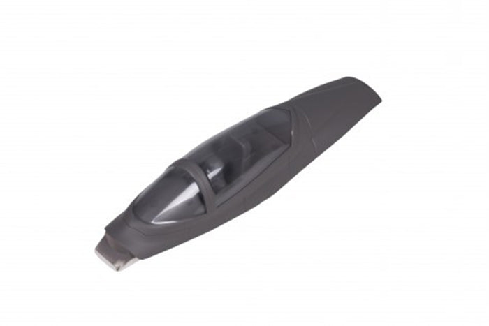 64mm F-35 V2 canopy with transparent front for RC model aircraft