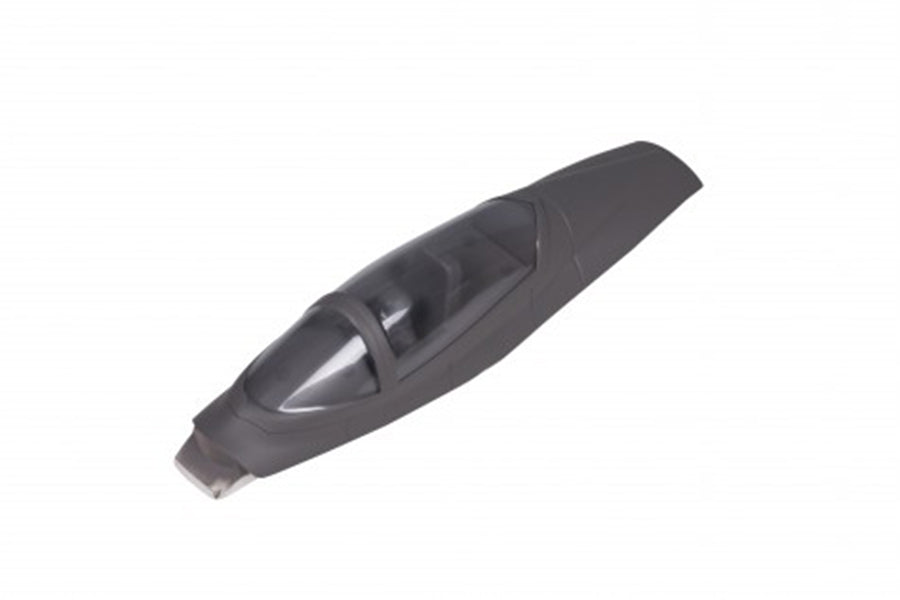 64mm F-35 V2 canopy with transparent front for RC model aircraft