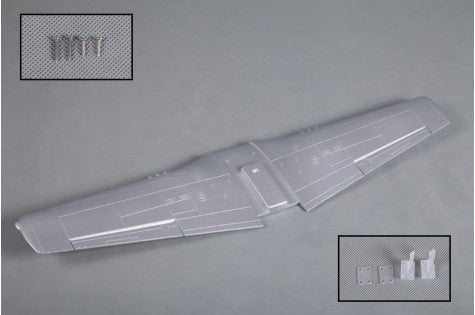 800mm P-51D Main Wing Set with screws and assembly components