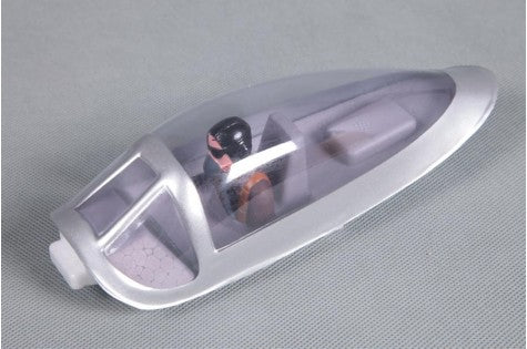 Clear cockpit model with pilot figure for 800mm P-51D RC airplane
