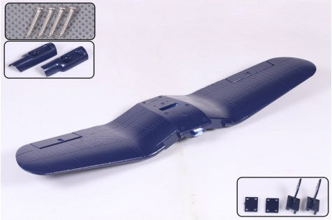 800mm F4U V2 main wing set with screws and mounting hardware