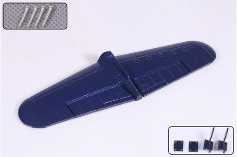 800mm F4U V2 Horizontal Stabilizer with mounting screws