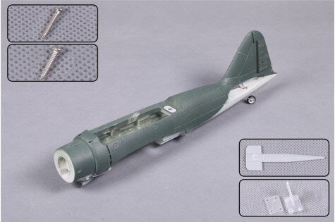 800mm Zero V2 fuselage with screws and tail components for RC model airplanes