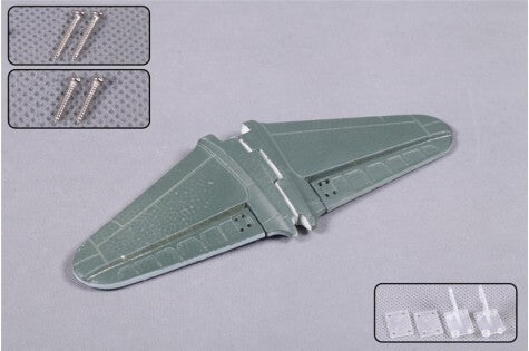 800mm Zero V2 Horizontal Stabilizer with screws for RC model assembly