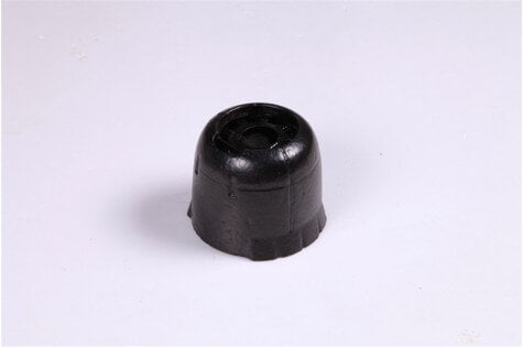 Black rubber RC vehicle shock absorber cap
