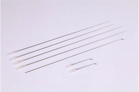 Linkage rods for 800mm RC planes – six varying lengths with hook ends.