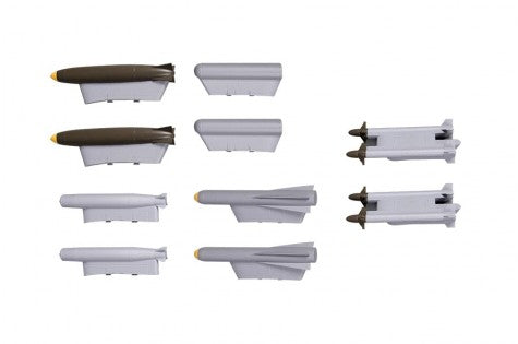 70MM A-10 Thunderbolt V2 bomb and missile set for RC aircraft