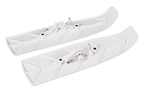White skis for 1400mm Kingfisher RC airplane