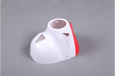 1400mm F3A cowl for RC airplane in white and red color