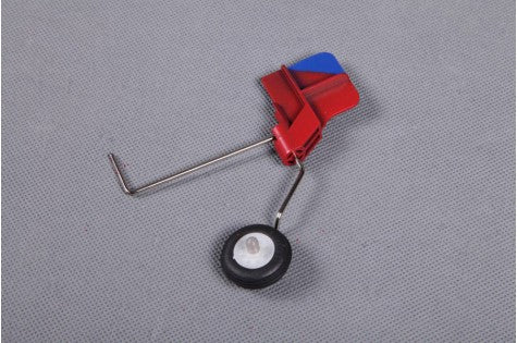 1400mm F3A Rear Landing Gear Set with red and blue components