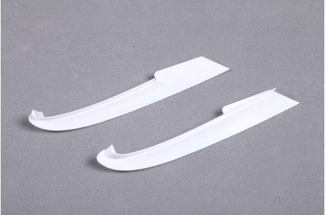 White F3A vortex generator parts for RC airplanes