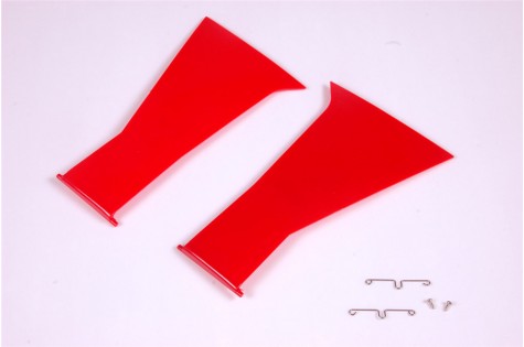 1700mm P-51D Red Tail landing gear cover