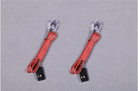 LED light set for remote control models with red wires