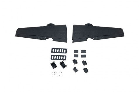 1700mm F7F Tigercat main wing set with mounting parts and accessories.