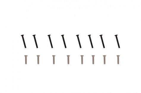 1700mm F7F Tigercat screws set in black and silver.