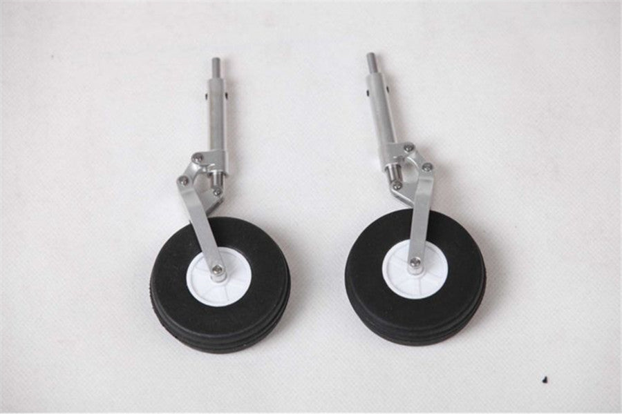70MM Avanti V3 main landing gear set with black wheels