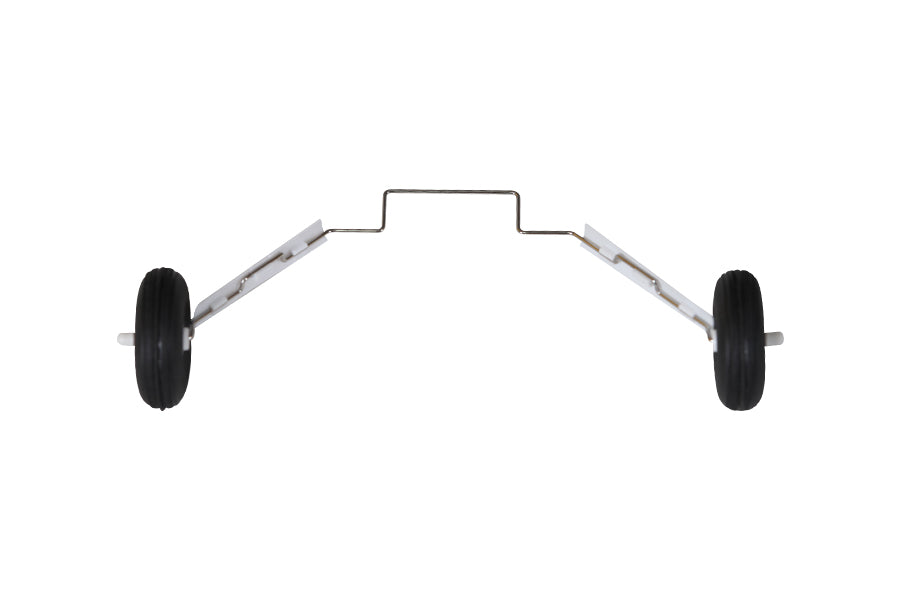 850mm Ranger main landing gear set with wheels and metal support frame