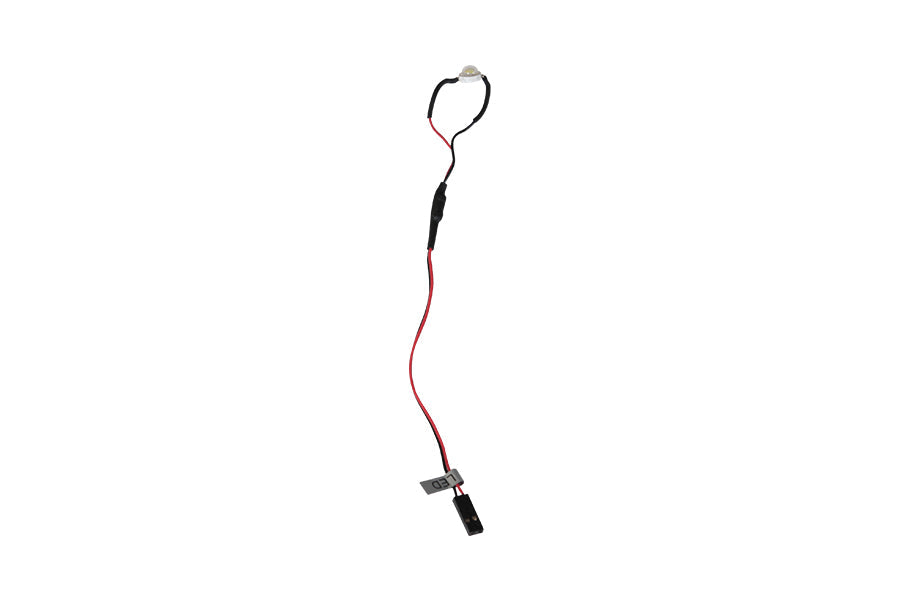Wiring harness for 850mm Ranger Front Landing Light with red and black cables