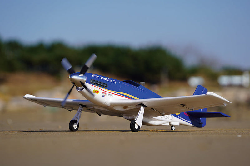 FMS 1100mm P-51 Mustang V2 with Reflex V2, PNP (Only Shipped to Canada)