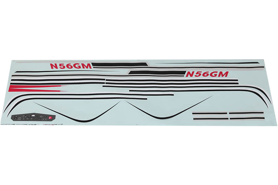 2000mm Beaver V2 decal sheet with graphics and N56GM text