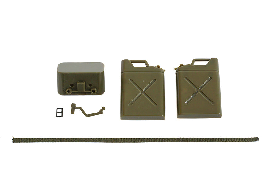 1:12 scale model portable fuel tank kit with accessories