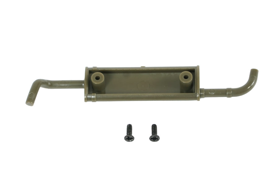 1:12 scale exhaust pipe for 1941 MB scaler with two screws