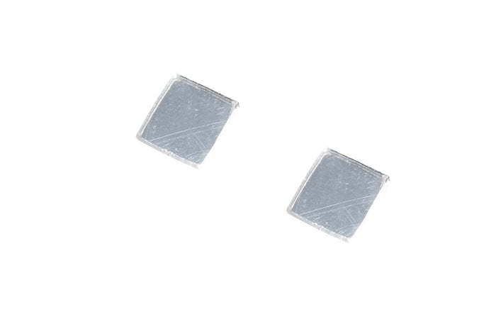 Square mirror lenses for remote control model vehicles